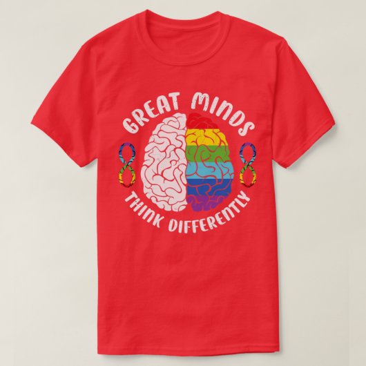 心素晴らし考え違い1 Tシャツ (デザイン正面)