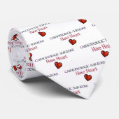 心胸郭の外科医にはハートの首のネクタイがある ネクタイ (ロール)