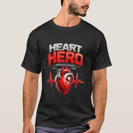 ❤️ 心臓を動かし続ける循環器専門医へのギフト 🩺 Tシャツ (正面)