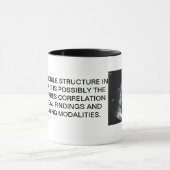 心臓エコーのマグ マグカップ (中央)