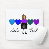 心臓エコーの技術者のユニークなギフト マウスパッド (マウス)
