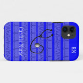 心臓ナースのデザインのiPhone 5のやっとそこに場合 Case-Mate iPhoneケース (裏面(横))