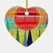 心臓ナースの魔法の森林 セラミックオーナメント (正面)