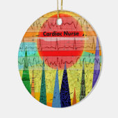 心臓ナースの魔法の森林 セラミックオーナメント (左)