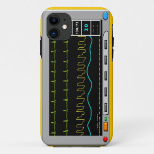 心臓モニターのiPhoneおよび電子工学のケース iPhone 11 ケース