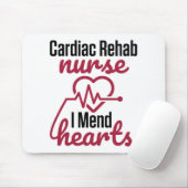 心臓リハビリナース看護Iメンドハート マウスパッド (マウス)