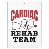 心臓リハブチーム心臓科ナース クリップボード (裏面)