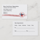 心臓医アポイントメント医療センター 名刺 (正面/裏面)