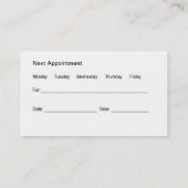 心臓医アポイントメント医療センター 名刺 (裏面)