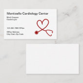 心臓医心臓病センター 名刺 (正面/裏面)