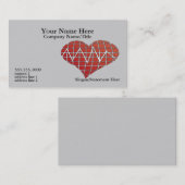 心臓名刺 名刺 (正面/裏面)