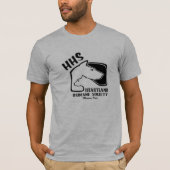 心臓地帯の慈悲深い社会のTシャツ Tシャツ (正面)