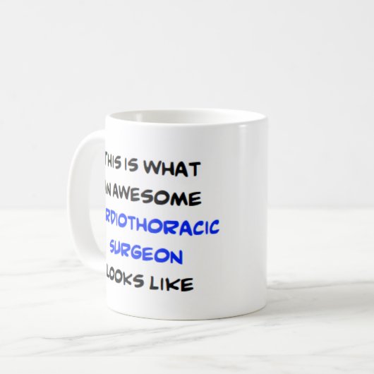心臓外科素晴らし医 コーヒーマグカップ (正面左)
