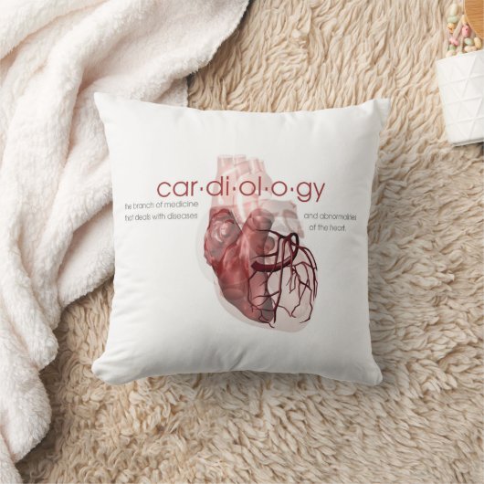 心臓学の枕 クッション (ブランケット)