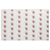 心臓学の生地 ファブリック (ファットクウォーター)