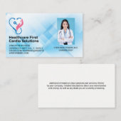 心臓学ロゴ |医学 |医師 名刺 (正面/裏面)