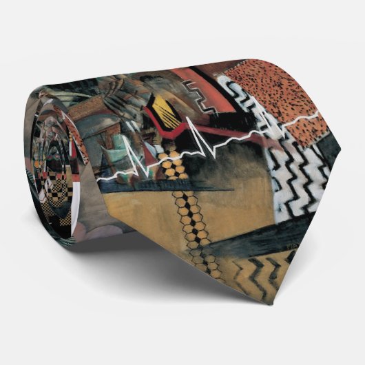 心臓学医のタイのマックス・ヴェーバーの芸術 ネクタイ (ロール)