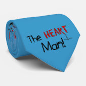 心臓学医のタイ"ハートの人" ネクタイ (ロール)