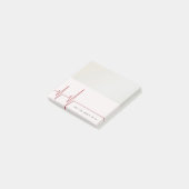 心臓学医の医者の名刺 ポストイット (アングル)