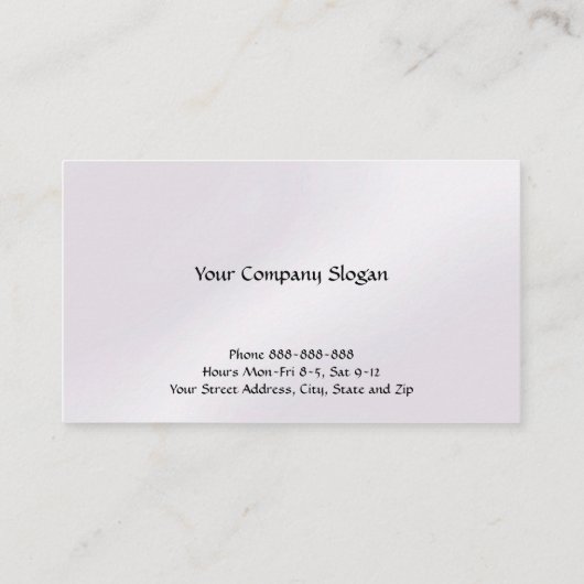 心臓学医の名刺 名刺 (裏面)