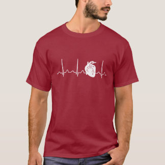 心臓学医の心拍 Tシャツ