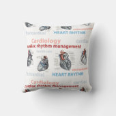 心臓学医の枕 クッション (裏面)