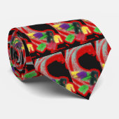 心臓学医EKGは黒の人のタイをケーブルで通信します ネクタイ (ロール)