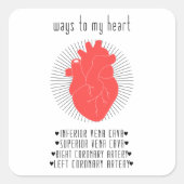 心臓学 スクエアシール (正面)