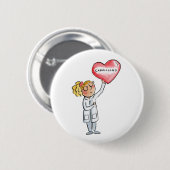 心臓学 缶バッジ (正面&裏面)