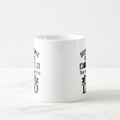 心臓専門医のパパを呼ぶ コーヒーマグカップ (中央)