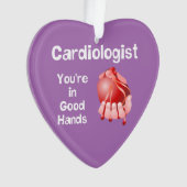 心臓専門医の善人 オーナメント (正面)
