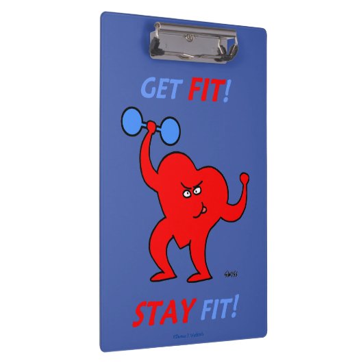 心臓専門医または心臓科ナース パーソナライズされた クリップボード (右)