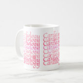 心臓専門医ハート医 コーヒーマグカップ (正面左)