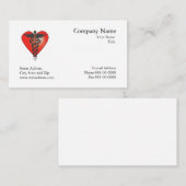 心臓専門医名刺 名刺 (正面/裏面)