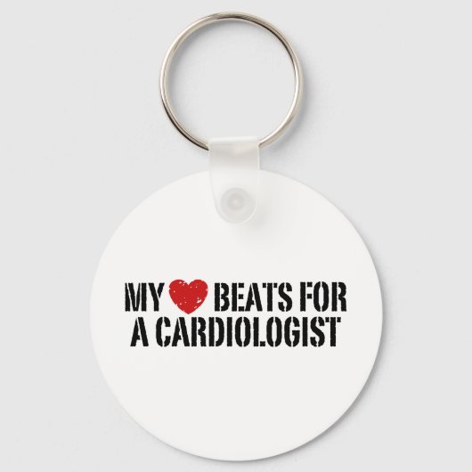 心臓専門医 キーホルダー (正面)