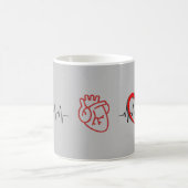 心臓専門医 コーヒーマグカップ (中央)