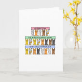 心臓弁の移植記念日のお祝い カード (黄色い花)