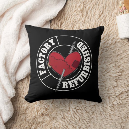 心臓手術の回復ギフトを開けて下さい クッション (ブランケット)