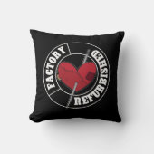 心臓手術の回復ギフトを開けて下さい クッション (正面)