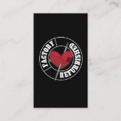 心臓手術の回復ギフトを開けて下さい 名刺 (正面)