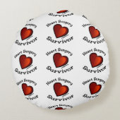 心臓手術の生存者 ラウンドクッション (裏面)