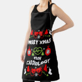 心臓病クリスマス医療スタッフのギフト エプロン (インサイチュ)