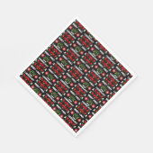 心臓病クリスマス医療スタッフのギフト スタンダードランチョンナプキン (角)