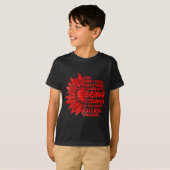 心臓病啓発ウォリアーサバイバーサポーター Tシャツ (正面フル)