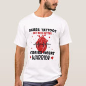 心臓病啓発 Tシャツ (正面)