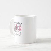 心臓病学Cvicu心ナース心血管乳室 コーヒーマグカップ (正面左)