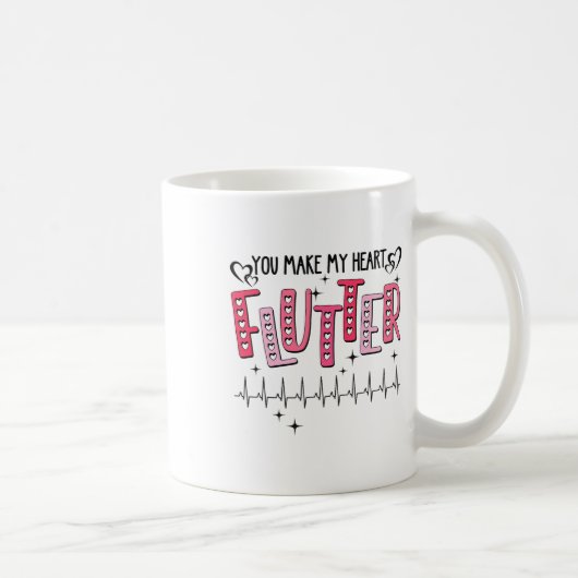 心臓病学Cvicu心ナース心血管乳室 コーヒーマグカップ (右)
