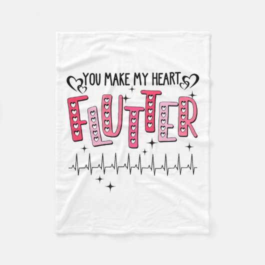 心臓病学Cvicu心ナース心血管乳室 フリースブランケット (正面)