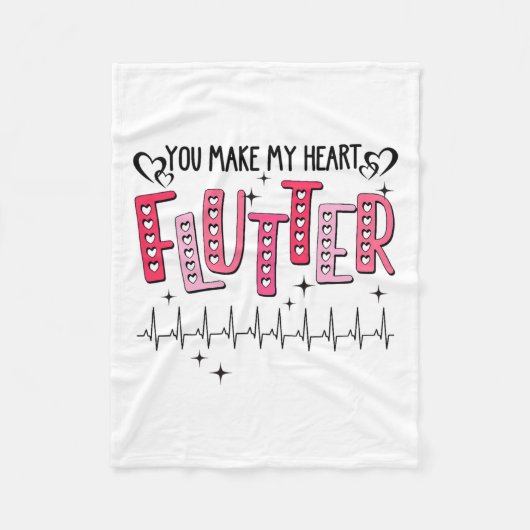 心臓病学Cvicu心ナース心血管乳室 フリースブランケット (正面)