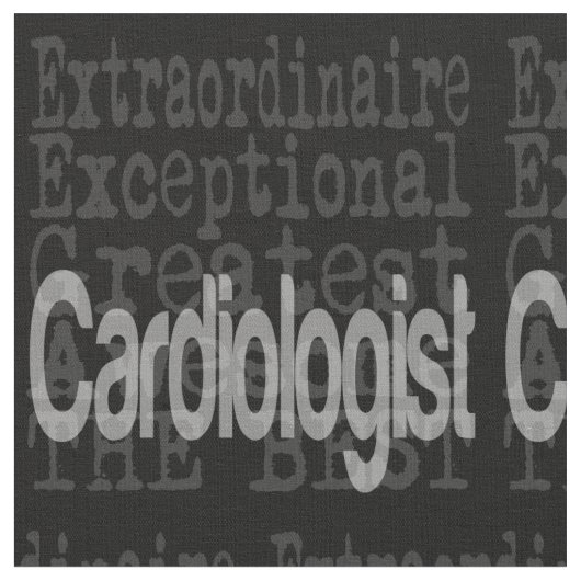 心臓病専門医 ファブリック (クローズアップ)